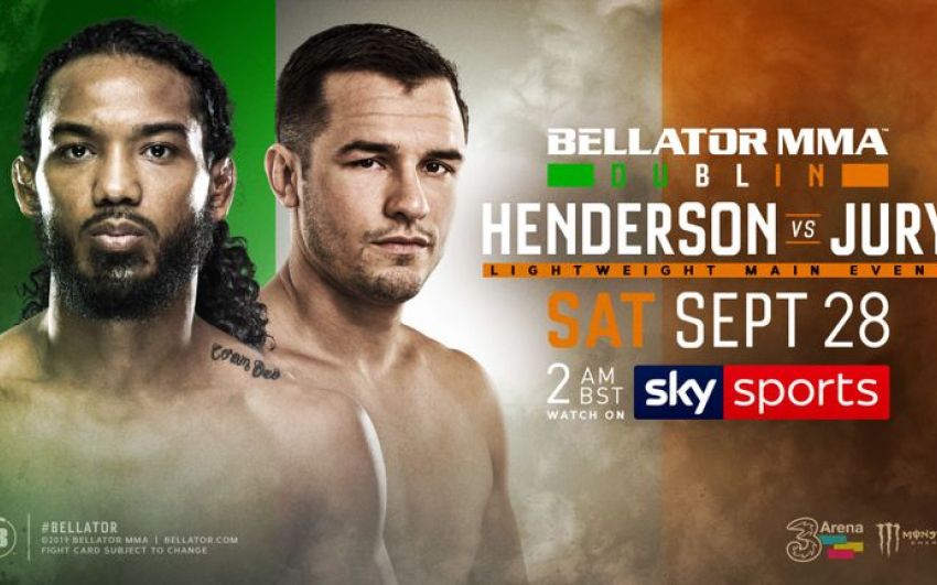 Файткард турниров Bellator 227 и Bellator Dublin: Бенсон Хендерсон - Майлс Джури, Джеймс Галлахер - Роман Салазар