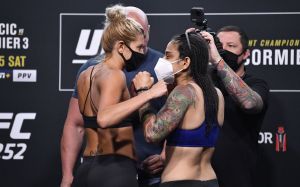 Видео боя Ливинья Соуза - Эшли Йодер UFC 252