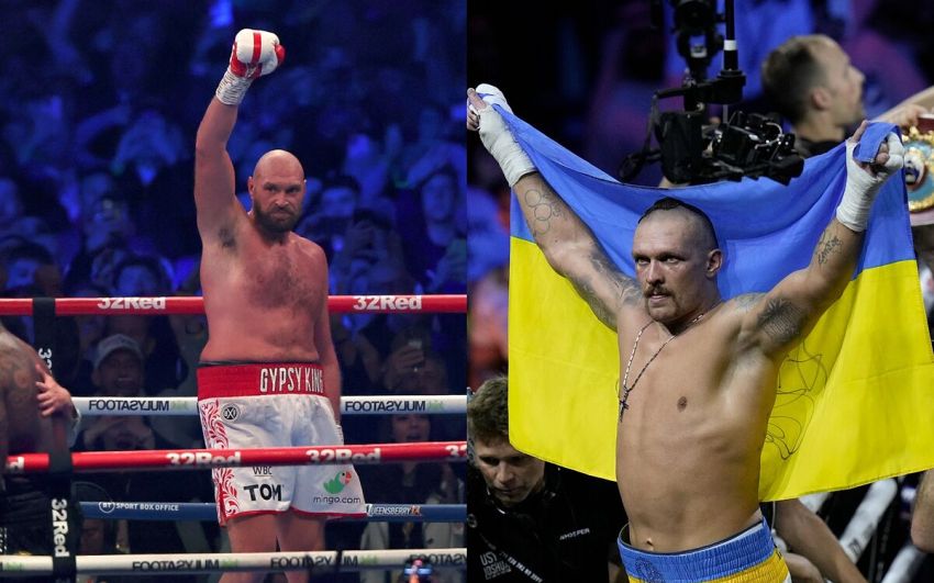 Александр Усик ответил на новый ультиматум Тайсона Фьюри: "Подпиши контракт или освободи пояс"