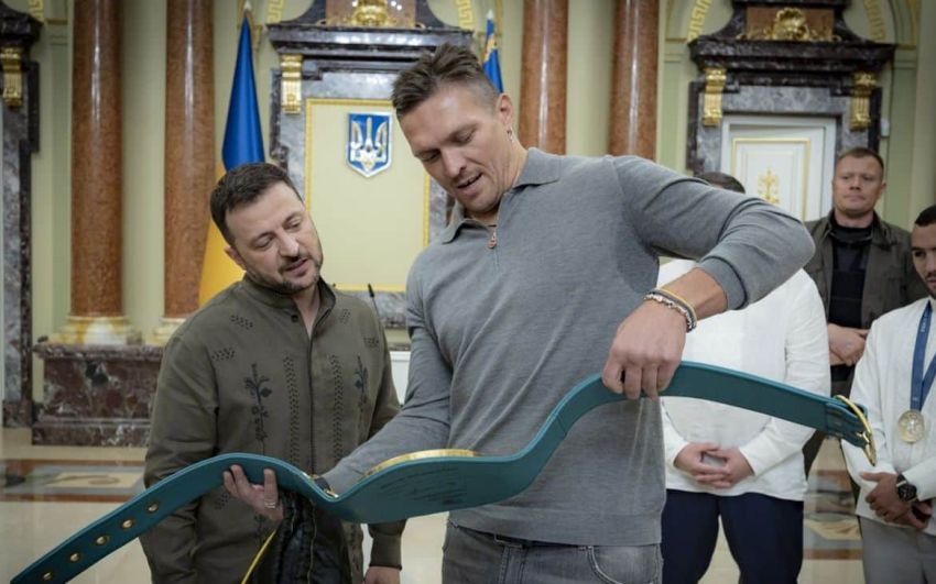Александр Усик объяснил, почему не хочет идти в политику