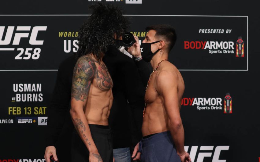Видео боя Андре Юэлл - Крис Гутиеррес UFC 258