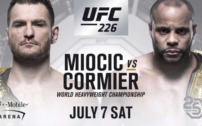 Прямая трансляция UFC 226: Стипе Миочич - Даниэль Кормье
