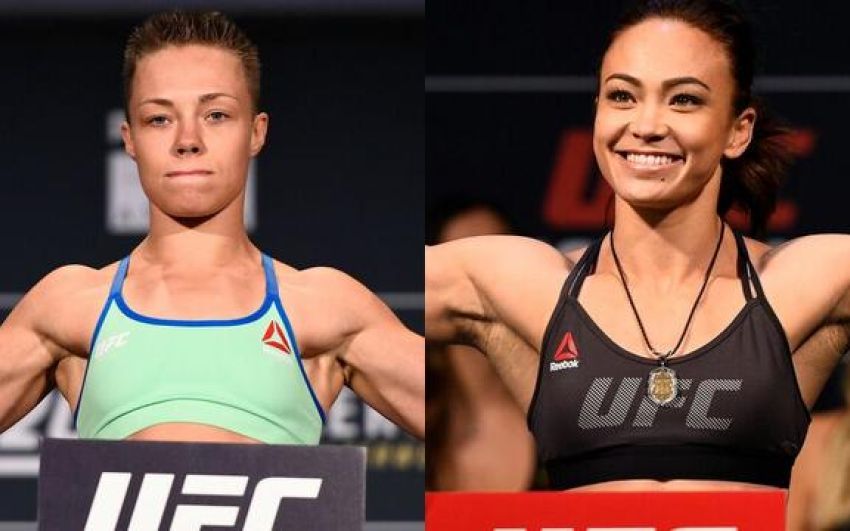 Видео боя Роуз Намаюнас - Мишель Уотерсон UFC on Fox 24
