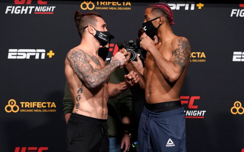 Видео боя Кристос Гиагос - Карлтон Майнус UFC Fight Night 183
