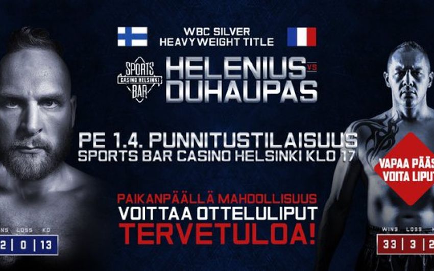 Открытая тренировка Роберта Хелениуса и Жоанна Дюопа