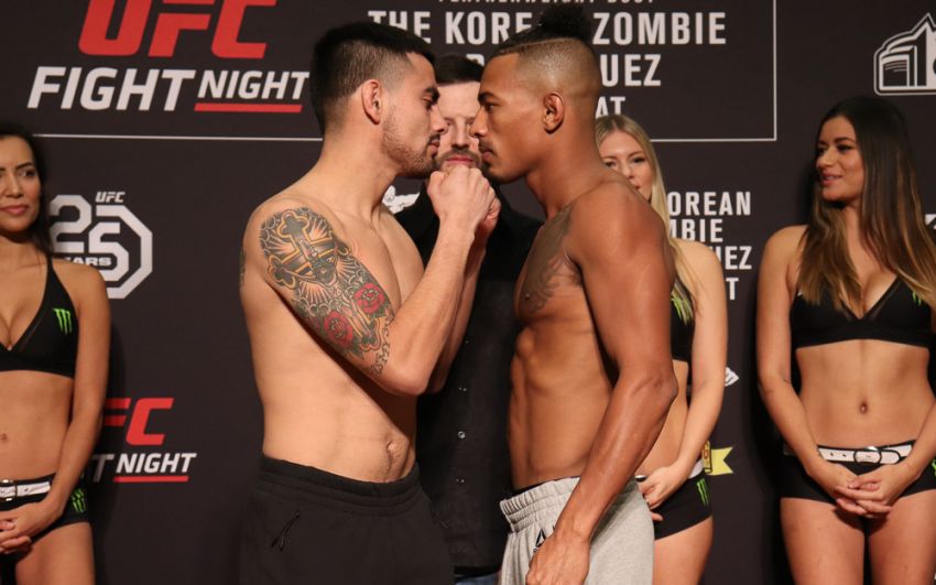 Видео боя Джозеф Моралес - Эрик Шелтон UFC Fight Night 139
