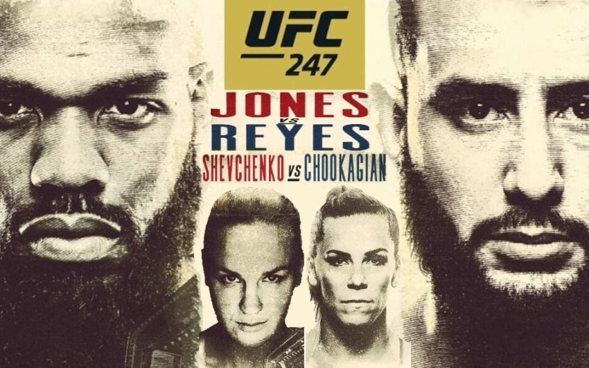 Ставки на UFC 247: Коэффициенты букмекеров на турнир Джон Джонс - Доминик Рейес, Валентина Шевченко - Кэтлин Чукагян