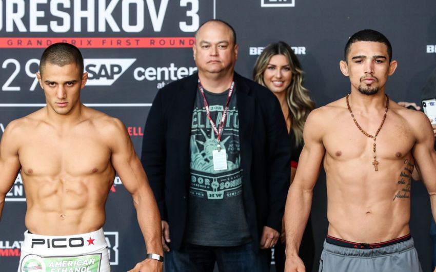 Видео боя Аарон Пико - Леандро Иго Bellator 206