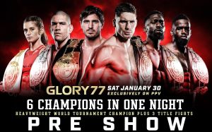 Прямая трансляция Glory 77: Артем Вахитов – Алекс Перейра