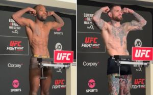 Результаты взвешивания UFC Fight Night 255