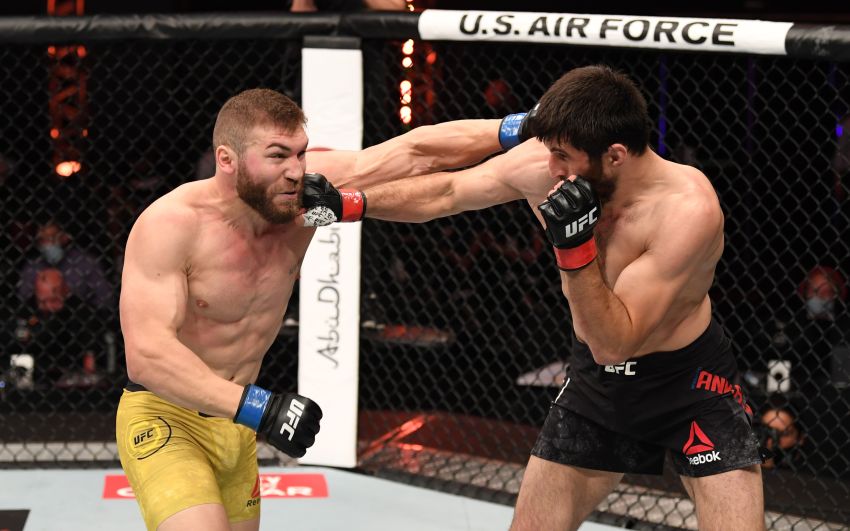 Слова Магомеда Анкалаева после победы в реванше с Ионом Куцелабой на UFC 254