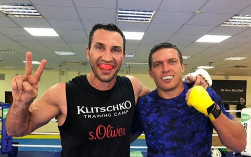 Александр Усик: "Владимир Кличко 11 лет бил весь мир. У таких людей многому можно научиться"