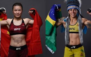 Прямая трансляция UFC Fight Night 157: Джессика Андраде - Вейли Жанг
