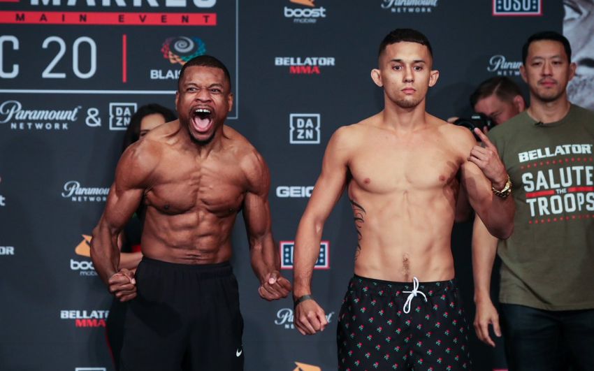 Видео боя Тайван Клэкстон - Брейдон Акео Bellator 235