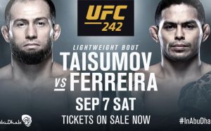 Майрбек Тайсумов - Диего Феррейра на UFC 242 в Абу-Даби
