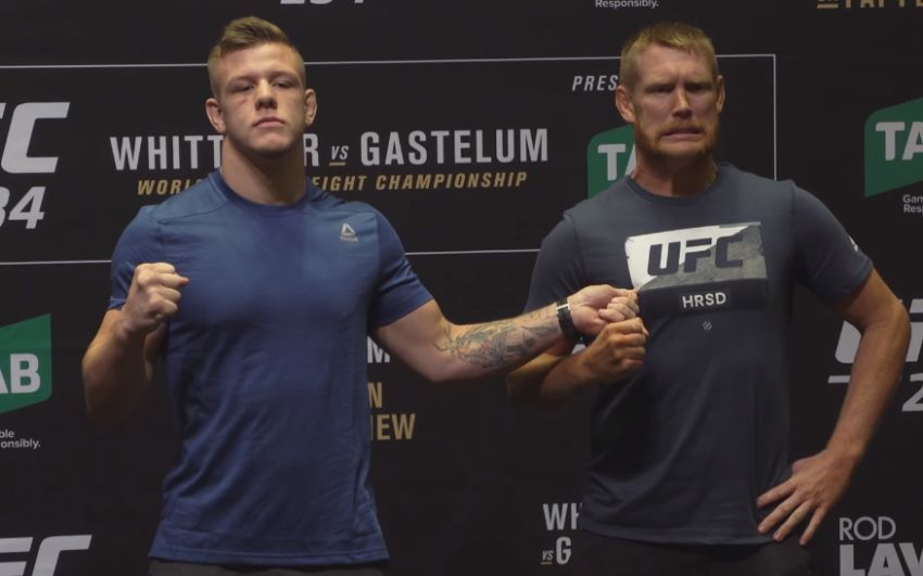 Битва взглядов участников турнира UFC 234