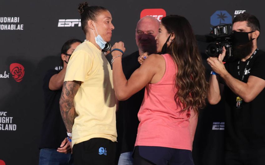 Видео боя Жермейн Де Рандами - Джулианна Пенья UFC on ESPN 16