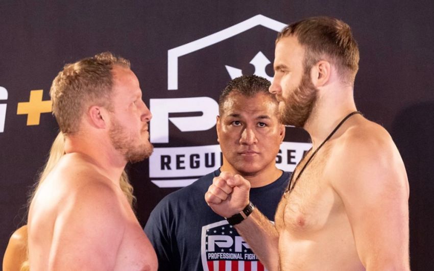 Видео боя Джаред Рошольт - Денис Гольцов PFL 3: 2019