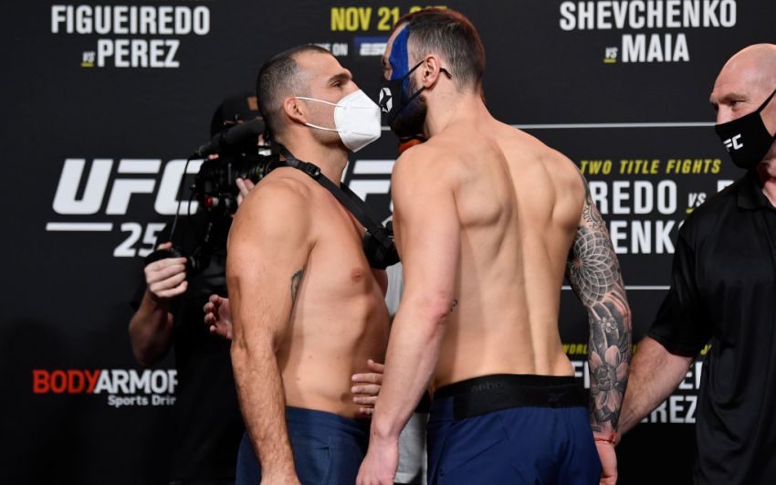 Видео боя Пол Крэйг - Маурисио Руа UFC 255