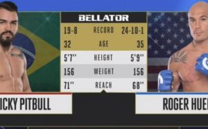 Видео боя Патрики Фрэйре - Роджер Уэрта Bellator 205