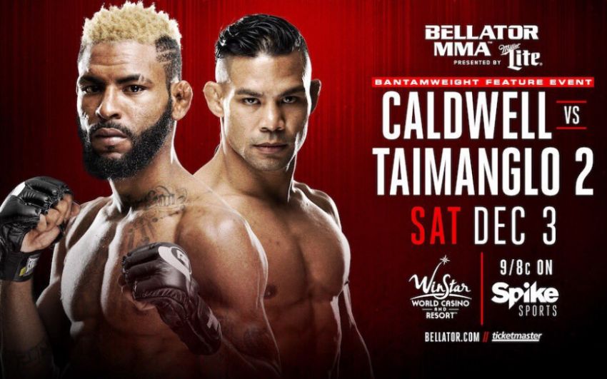 Видео боя Джо Таймангло - Дэррион Колдвелл Bellator167