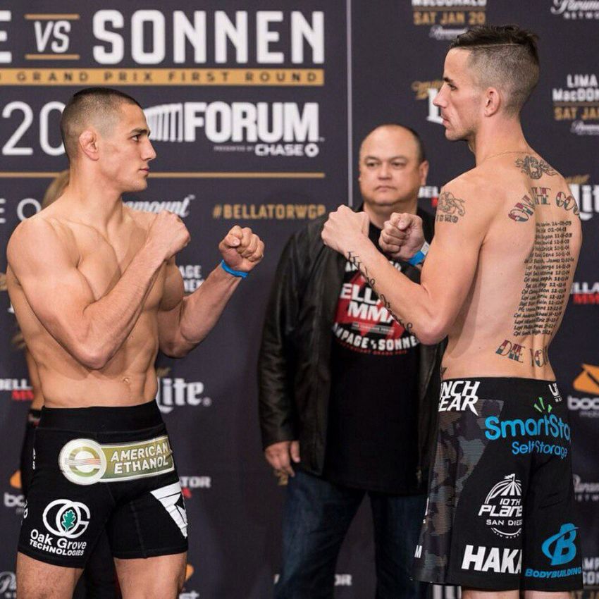 Видео боя Аарон Пико - Шейн Крачтен Bellator 192