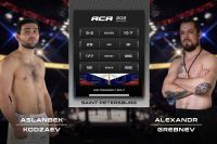 Видео боя Асланбек Кодзаев – Александр Гребнев АСА 202