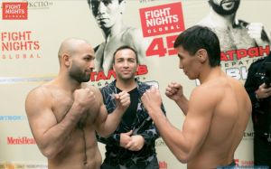 Взвешивание и состав участников FIGHT NIGHTS GLOBAL 45