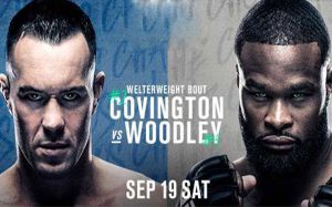 Где смотреть UFC Fight Night 178: Тайрон Вудли – Колби Ковингтон
