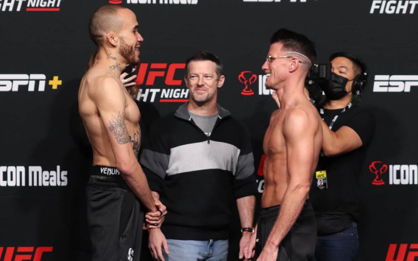 Видео боя Коллин Энглин - Шон Вудсон UFC Fight Night 197