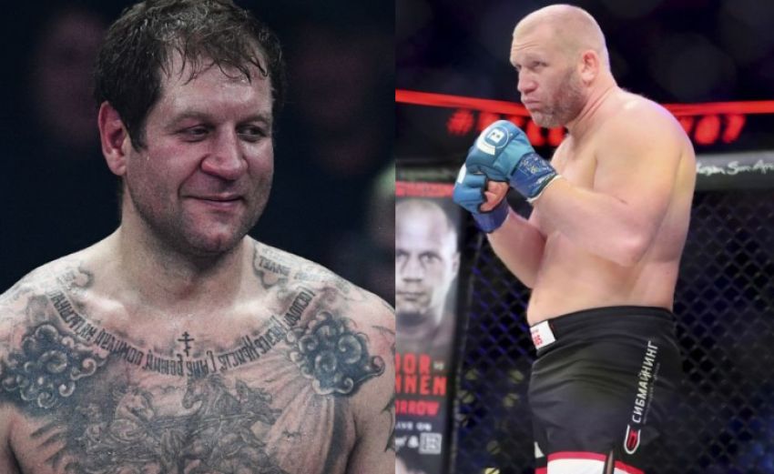 Александр Емельяненко согласен драться с Харитоновым: "Готов в очередной раз отправить тебя в нокаут"