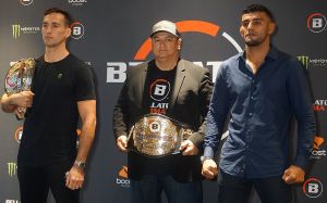 Битвы взглядов участников турнира Bellator 232 и Bellator 231: Рори Макдональд - Даглас Лима, Фрэнк Мир - Рой Нельсон