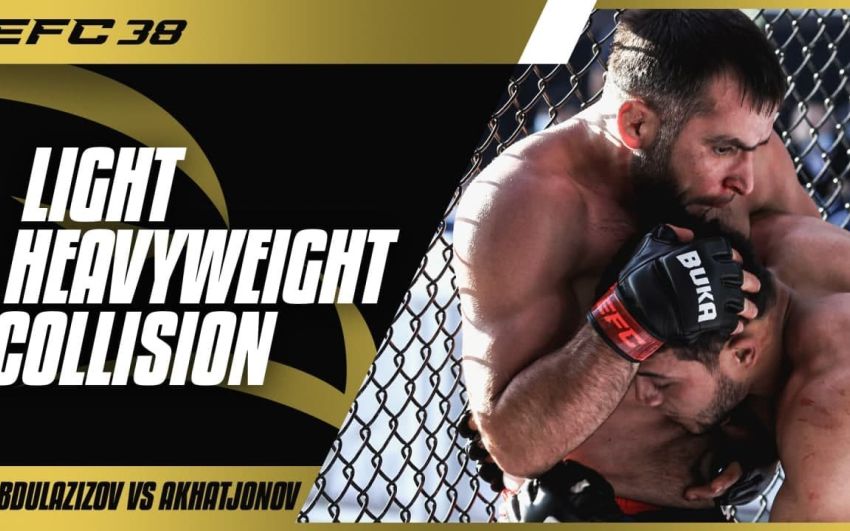 Видео боя Нодирбек Ахатжонов - Осман Абдулазизов EFC 38