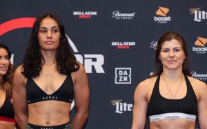 Марина Мохнаткина уступила Дженей Хардинг на турнире Bellator 219