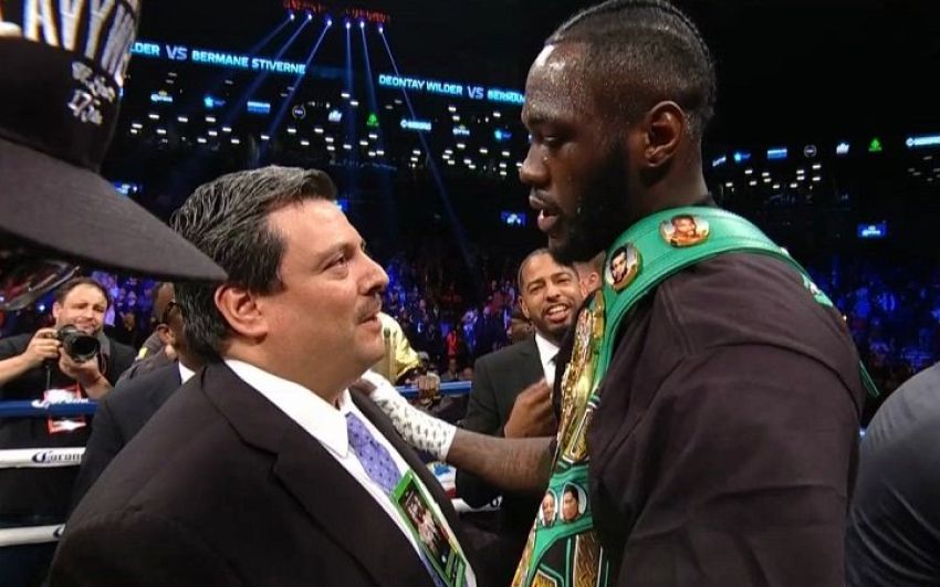 Президент WBC поддержал Деонтея Уайлдера