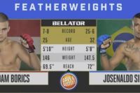 Видео боя Адам Борикс - Джозенальдо Сильва Bellator 205