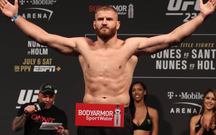 Результаты взвешивания турнира UFC Fight Night 164: Роналдо Соуза - Ян Блахович