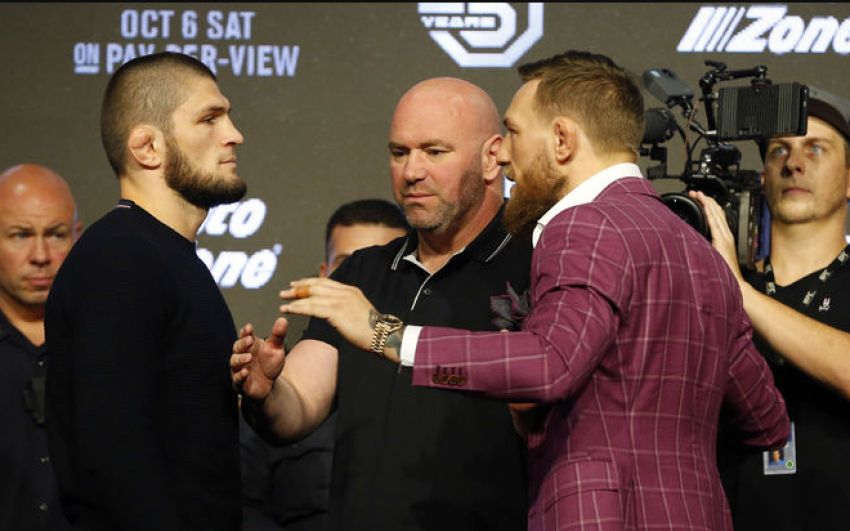 Прямая трансляция церемонии взвешивания UFC 229: Нурмагомедов - МакГрегор