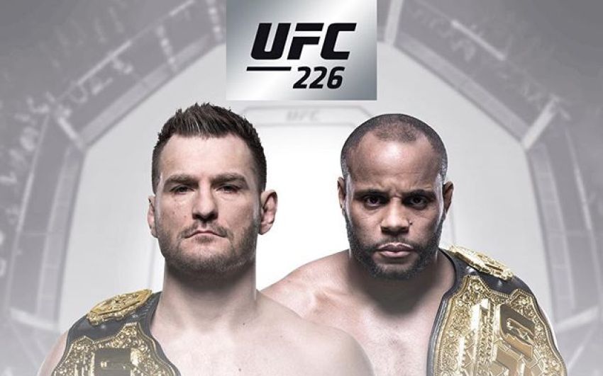 Постер к поединку Стипе Миочич - Даниэль Кормье на UFC 226