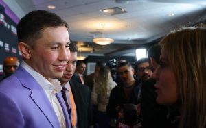 Геннадий Головкин: "Я с нетерпением жду боя на Синко де Майо"