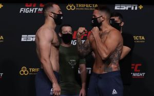 Видео боя Роман Долидзе - Джон Аллан UFC on ESPN 19