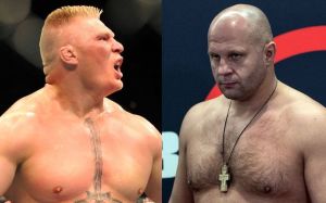 Дана Уайт ставит на победу Леснара в бою с Федором Емельяненко