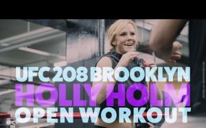 Открытая тренировка перед UFC 208