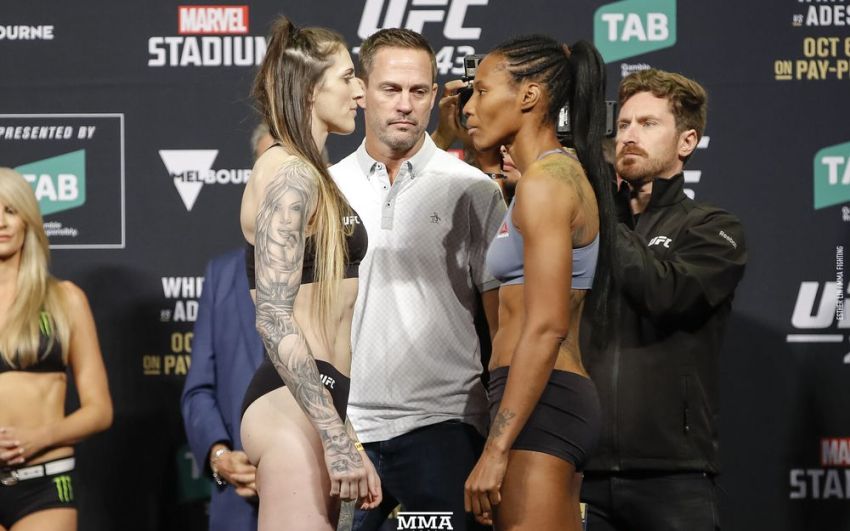 Видео боя Меган Андерсон - Зара Фэирн Дос Сантос UFC 243