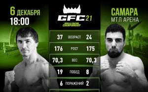 Видео боя Багаутдин Абасов - Мехди Дакаев GFC 21