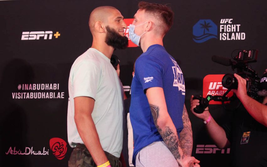 Видео боя Хамзат Чимаев - Рис МакКи UFC on ESPN 14