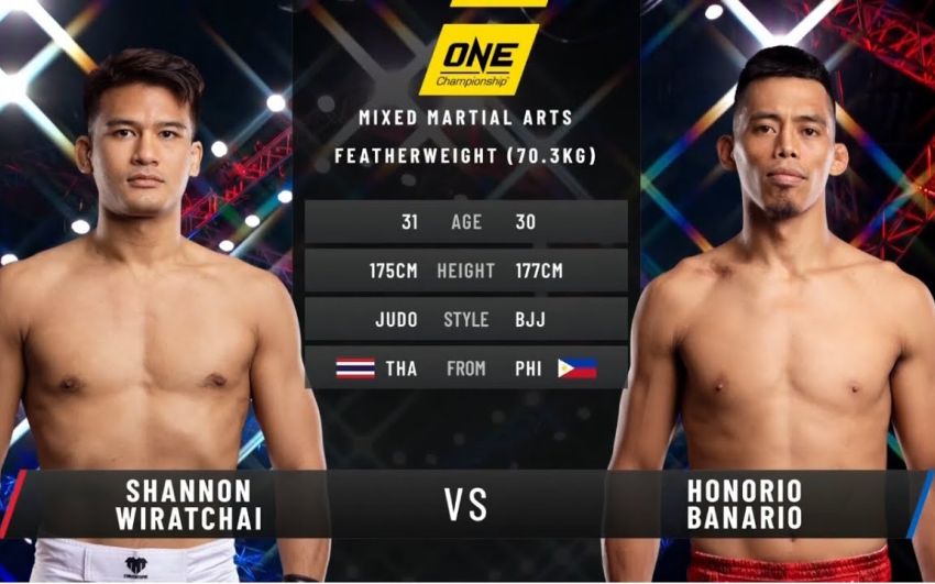 Видео боя Хонорио Банарио - Шеннон Виратчаи ONE Championship King of the Jungle