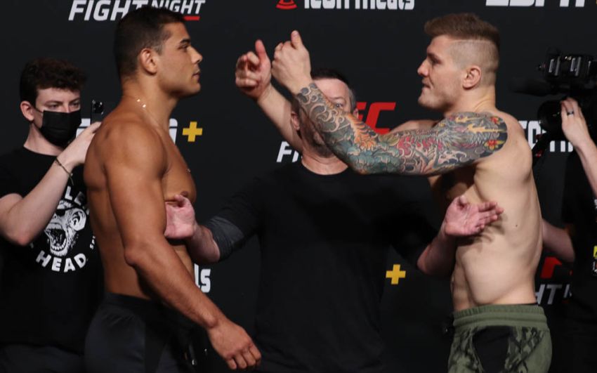 Видео боя Пауло Коста - Марвин Веттори UFC Fight Night 196