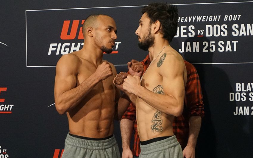 Видео боя Джордан Эспиноза - Алекс Перес UFC Fight Night 166