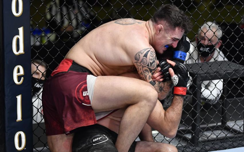 Том Аспиналл "задушил" Андрея Орловского на UFC Fight Night 185